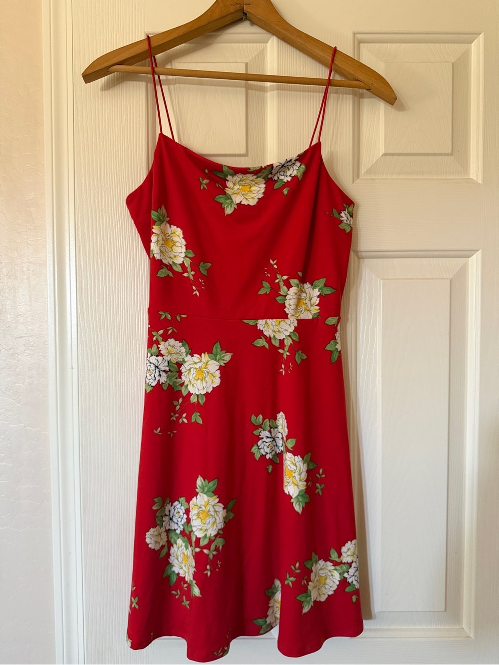 Red Sun dress , SIZE SMALL